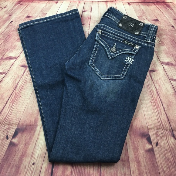 Miss Me Denim - 💙DISTRESSED Miss Me JP4009-25 Bootcut Jean 28